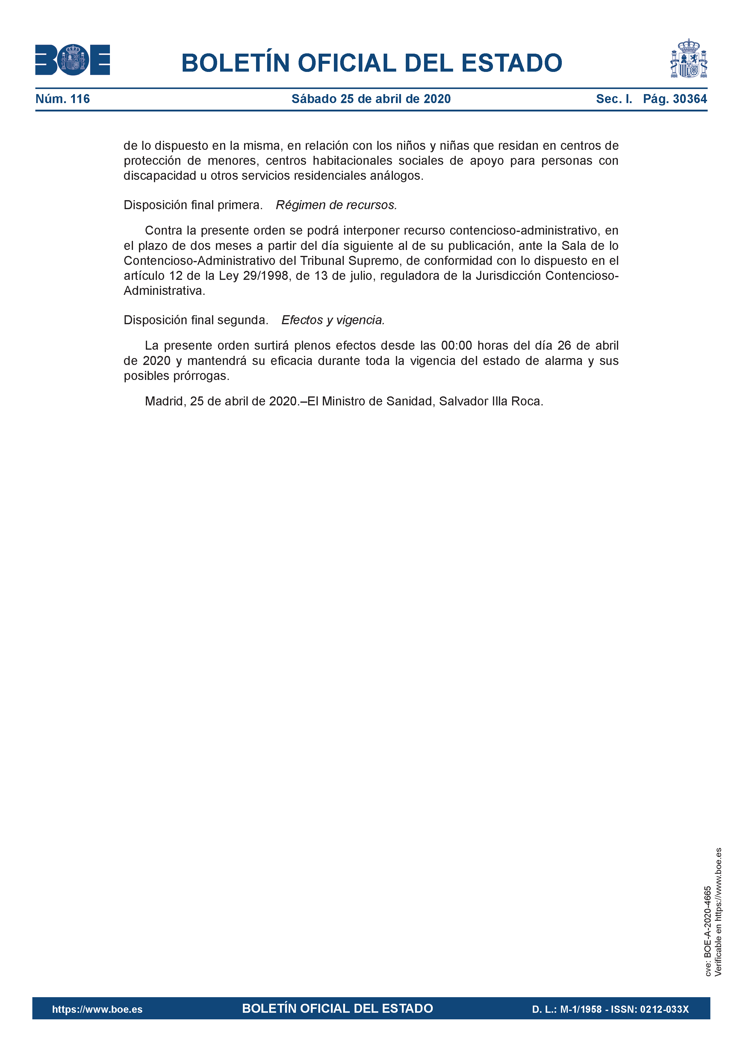 CondicionesDeplazamientosPoblaciónInfantil BOE A 2020 4665 3 Página 4