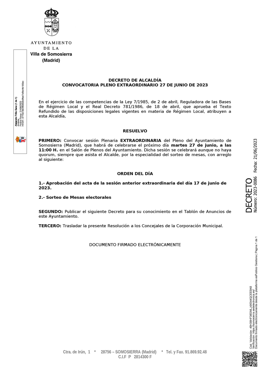 DECRETO PLENO 27 06 23