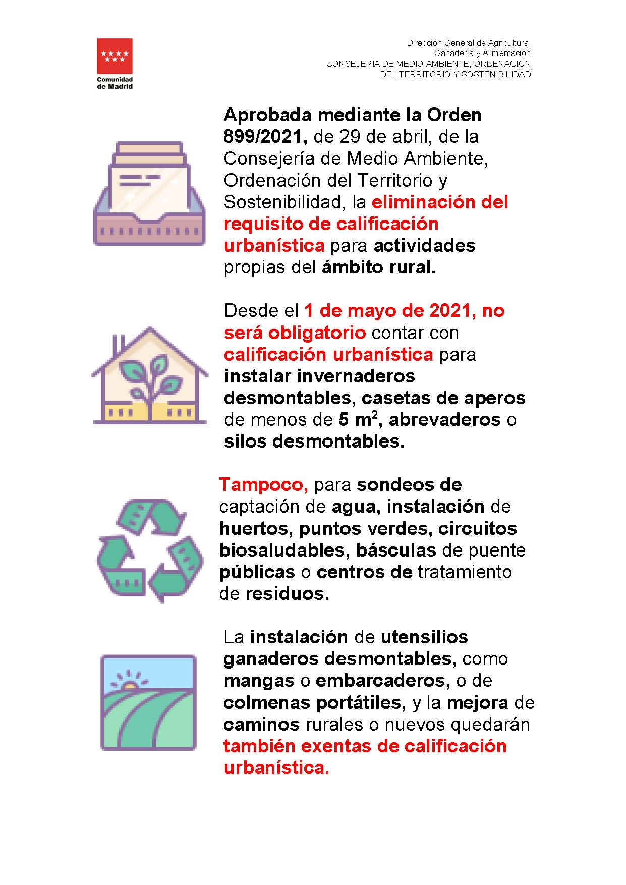 INFOGRAFÍA ELIMINACIÓN CALIFICACIONES ACTUCIONES ÁMBITO RURAL