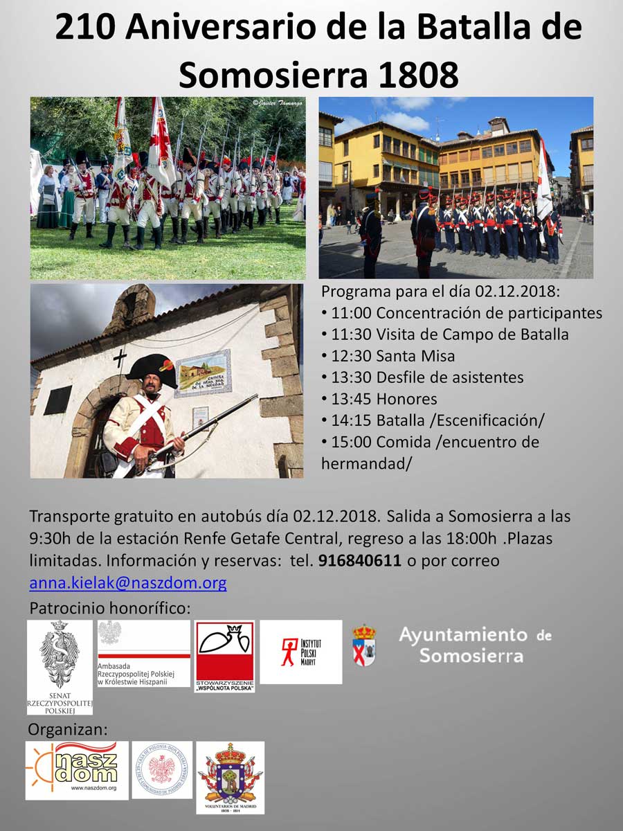 CARTEL Somosierra diciembre 2018