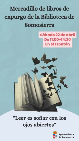 Cartel_Mercadillo_de_Expurgo_Biblioteca