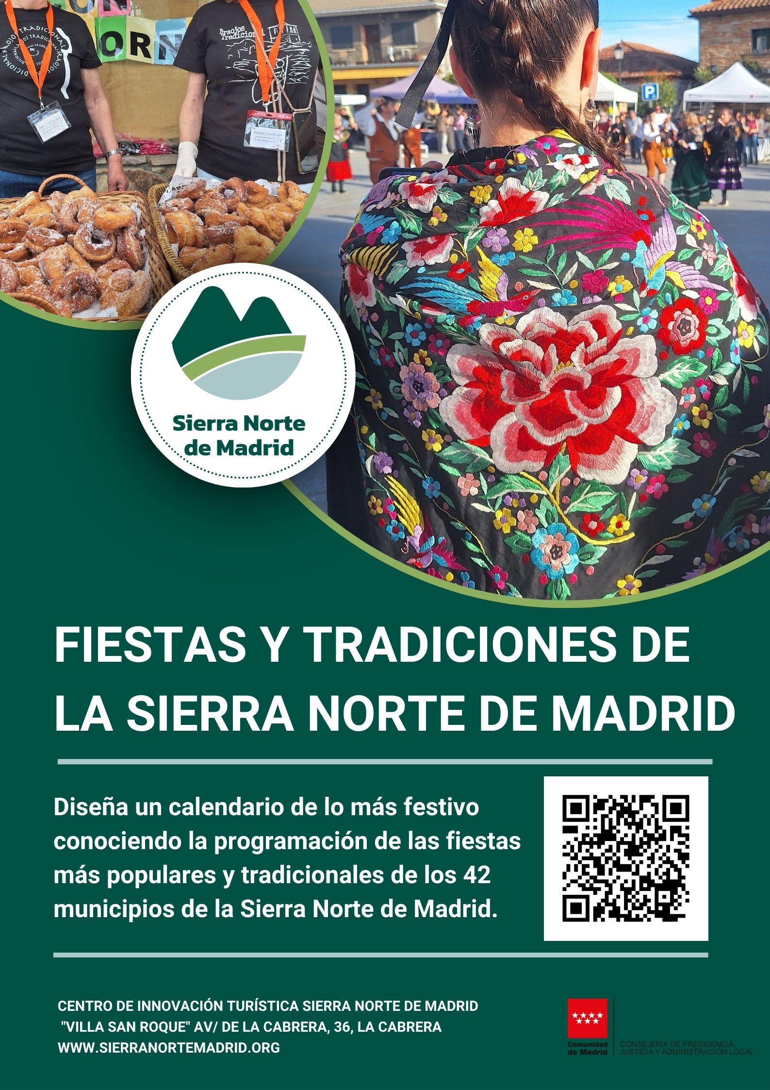 CARTEL DOSSIER FIESTAS SIERRA NORTE DE MADRID