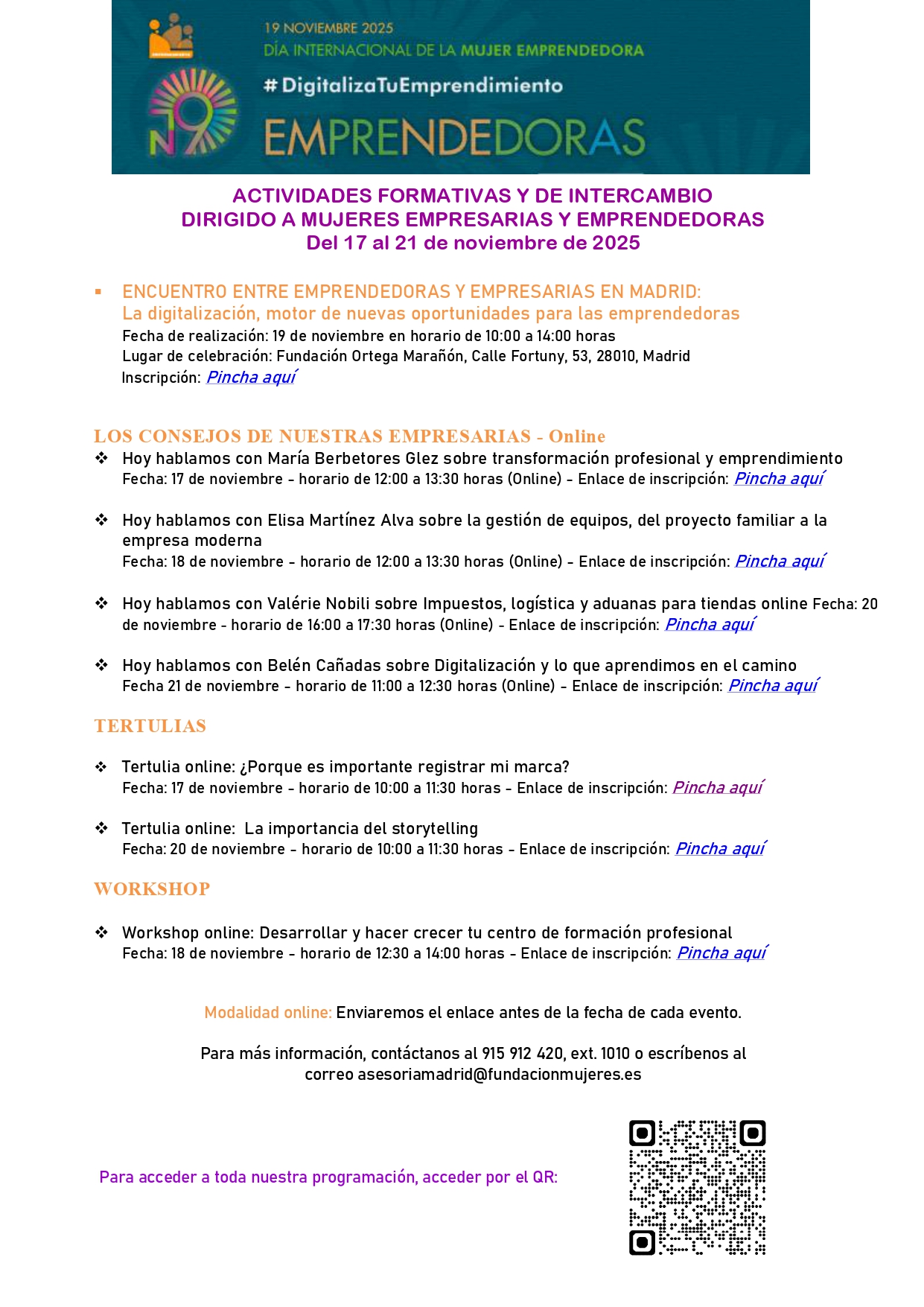 19N 2025 Encuentro y actividades QR page 0001